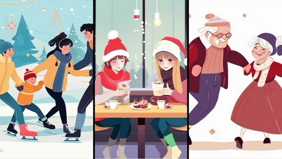 #5 JOY Christmas Midjourney Images Video